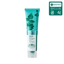 [공식몰] 덴티스테 뉴 브리즈민트 무불소 무색소 구취제거 여행용 치약 60g, 1개