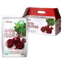 FND건강한오늘 유기농 레드비트즙 30p, 4개, 80ml