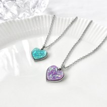 각인 써지컬 영롱하트 목걸이
