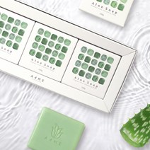 [선물세트] A4ME 알로에비누 민감성 여드름 모낭염 어성초 천연 비누 총 3개