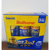 BULLSONE 불스원 에탄올 코팅워셔액 1.8L X 3PK 워셔액 발수코팅워셔액 자동차워셔액 에탄올워셔액 대용량, 3개입