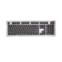 PBT 키캡 108 Keys P9 메케니컬 키보드 Key 캡 백릿 Character Translucent DIY 61/64/87/104/108 키보드s(옐로우), gray