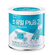 후디스 유아영양제 (new) 분유후디스 초유밀 플러스 2단계 초유단백질 비타민D 아연 어린이영양제 90g 1캔 1세트, 2세트