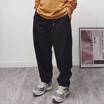 클리어런스 팬츠 맨즈 루즈 L사이즈 코튼 긴 바지