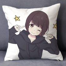 해외 멘헤라쨩 Menhera-chan 나나세 쿠루미 쇼파쿠션 마니아-21908, 옵션15