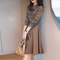 피케원피스 20대 격식있는 결혼식하객 상견례 정장 키작녀 3040 원피스 PK22