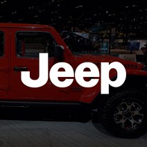 JEEP 지프 스티커 데칼, 150x60mm, 검정