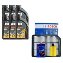 렉스턴스포츠칸 디젤 훅스 타이탄 플렉스 23 5W30(6L)C2/C3 보쉬패키지