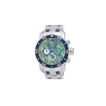 남자 손목 시계 메탈 캐주얼 중저가 중학생 고등학생 대학생 Invicta 48mm Pro Diver Scuba 쿼츠 크로노그래프 Abalone 다이얼