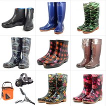 [펭귄 장화 모음] 고무장화 낚시장화 물장화 보생 작업, 01_남자 발목장화(남우화), 275