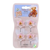 노노스 별 행거 4P, 1개, 색상