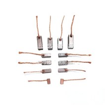 호환 10pcs 자동차 창 와이퍼 모터 엔진 구리 탄소 브러시 부품, 9x15x25mm