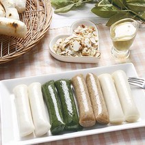 [직접제조 당일출고] 국산쌀 구워먹는 가래떡(1kg) +가래떡(1kg) 떡, 현미+현미