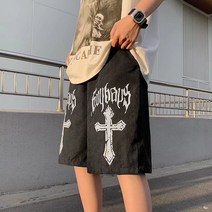 반바지 남자 여름 얇은 5부 팬츠 와이드 비치 팬츠