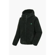 [국내매장정품] 코오롱 스포츠(KOLON SPORT) 남녀공용 후디 다크카키 보아 플리스 재킷 TLJFW22501DKH