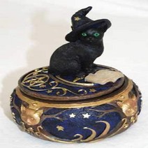 Magical Black Cat Trinket Box, 1