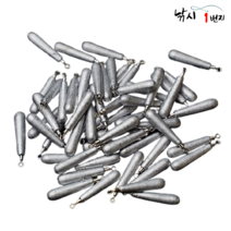 낚시1번지 스틱싱커 벌크 고리추 대용량루어봉돌, 4호