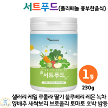서트푸드 분말 주스 다이어트 폴리페놀 풍부 케일 새싹보리 녹차 양배추 호박 울금 딸기 추출 분말 가루 브로콜리 블루베리 당근 토마토 사과 레몬 팥 밤 추출물 230g, 1통