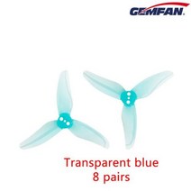 Gemfan2512 25 인치 3 블레이드 경량 내구성 프로펠러 15mm 1103 1104 RC FPV 레이싱 프리스타일 투스픽 드론용