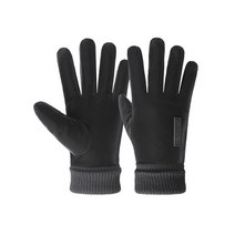 6cm 벨벳 방한 보온 패딩 오토바이 바이크 자전거 라이더 스쿠터 전동킥보디 등산 골프 장갑