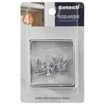 가구고정꺽쇠 코텍 직각 모서리장석K0579 코너철 28032EA, 본상품선택