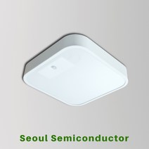 LED 센서등 현관등 시스템 센서등 심플 국산 KC인증 15W, 주광색(하얀빛)