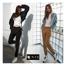 [닉스] 여성 코튼블랜디드 밴딩 조거팬츠 2종