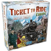 해외 보드게임 ticket to ride 영문 알파벳 티켓 투 라이드 유럽 미국 1912, 중국버젼