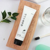 국산 대나무 숯치약 잇몸치약 입냄새 구취제거 120g, 단품