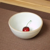 소야 여주도자기 아름 화이트 다이어트 밥공기 1P 단품, 랜덤단품