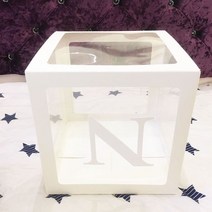 베이비 샤워 장식 상자 풍선 생일 파티 웨딩 소년 소녀, [02] 25cm Box, 27 N_02 25cm Box