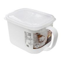 일본 나까야 핸디 캐니스터 손잡이 밀폐용기 된장통 고추장통 반찬통 2 Size (7621) 800ml/1400ml, 800ml S(7621A), 800ml