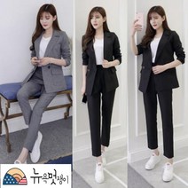 뉴욕멋쟁이 그뤠잇자켓+여성정장팬츠세트