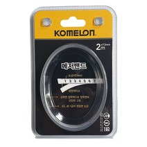 코메론 메저밴드 줄자2m (KMF20)피트자 접착줄자 측정 _ 230989EA