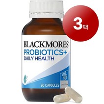 Blackmores 블랙모어스 호주산 직송 프로바이오틱스+ 데일리 헬스 90정 장 소화 건강 관리 1팩, 3팩