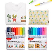 모나미 패브릭마카 470 A 세트, 16색, 3세트