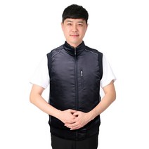 웰컴가운 AC1193 추동 작업복 조끼 남녀공용 유니폼 단체복, L