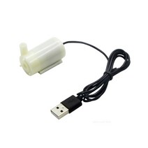 물펌프 USB 5V 저전압 소형 워터 펌프 마이크로 미니 잠수정 조용한 Usb 수경 식물 심기 공예 분수, 03 horizontal white