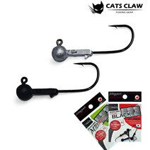 캣츠크로우 송어지그헤드 배스 423 블랙 JH-84, 1/18oz #1