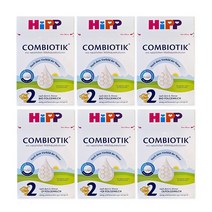 힙 Hipp 콤비오틱 분유 2단계 (600g) 600g, 600g, 4개