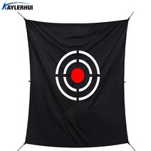 KaylerHui 골프 표적지 연습타겟 1.5MX1.2M, GT-5X4블랙