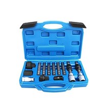 Alternator Pulley Service Decoupler 13-Piece Insert Bit Socket Set Vehicle Removal Decoupling Puller