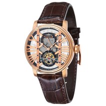 토마스 언쇼 웨스트민스터 남자 명품 패션 손목 시계 가죽 스트랩 시계줄 ES-8095-03