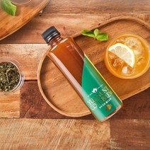 (티바인) 유자민트 콜드브루 액상 티 차 블랜드 원액 400ml, 유자민트 콜드브루 400ml