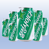 칠성사이다 업소용, 355ml, 18개