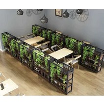 공간분리책장 칸막이 사무실 파티션 사이드 가구장, 다크그레이 (80x30x120)