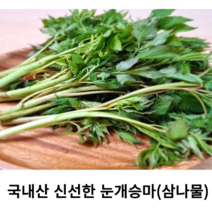 국내산 신선한 삼나물 400g 1kg 눈개승마 삐뚝바리 눈게승마 소고기맛 제철 봄나물 산나물 국산 산지직송, 400g(4/5이후 순차출고)