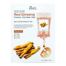 이켈 프리미엄 바이탈 마스크팩 홍삼 10매입, 상세페이지 참조, 상세페이지 참조