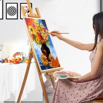김앤강 전시용 원목거치대 원목이젤