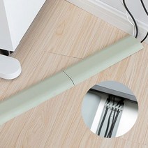 다파요 3+1 깔끔한 전선 정리 보호 파스텔 케이블 몰딩 컴퓨터 TV 인터넷 선정리, 핑크(4P)